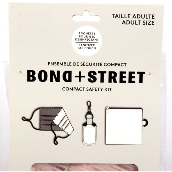 Bond Street PPE Face Mask Kit- Rose Gold Pink - NEW! - Picture 3 of 4